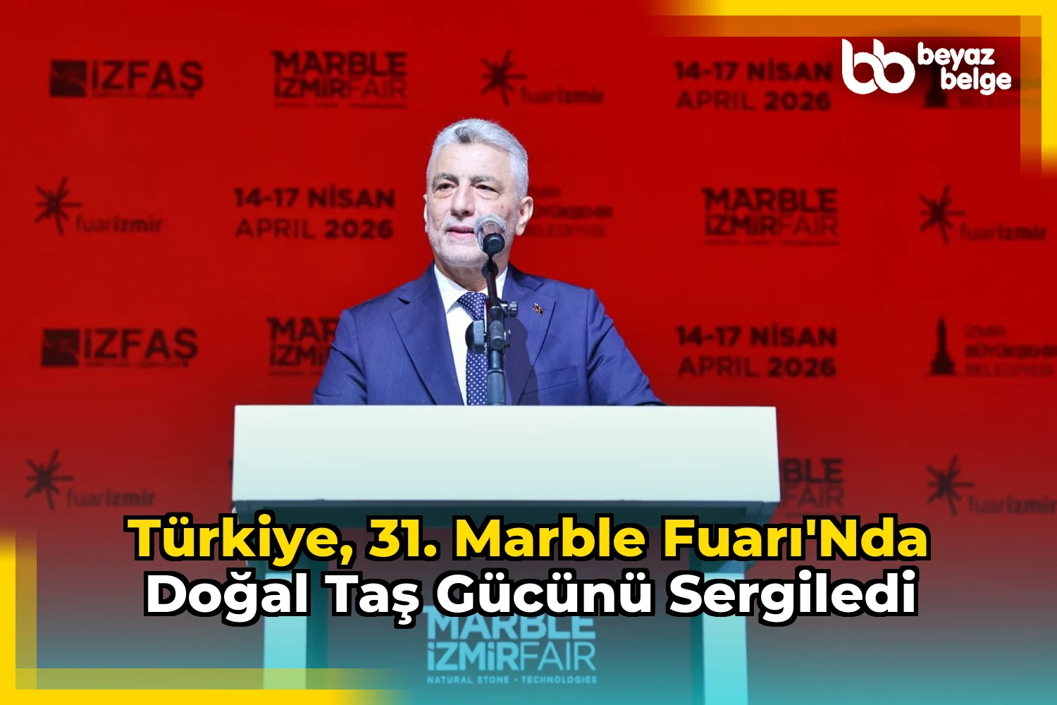 Türkiye, 31. MARBLE Fuarı'nda doğal taş gücünü sergiledi