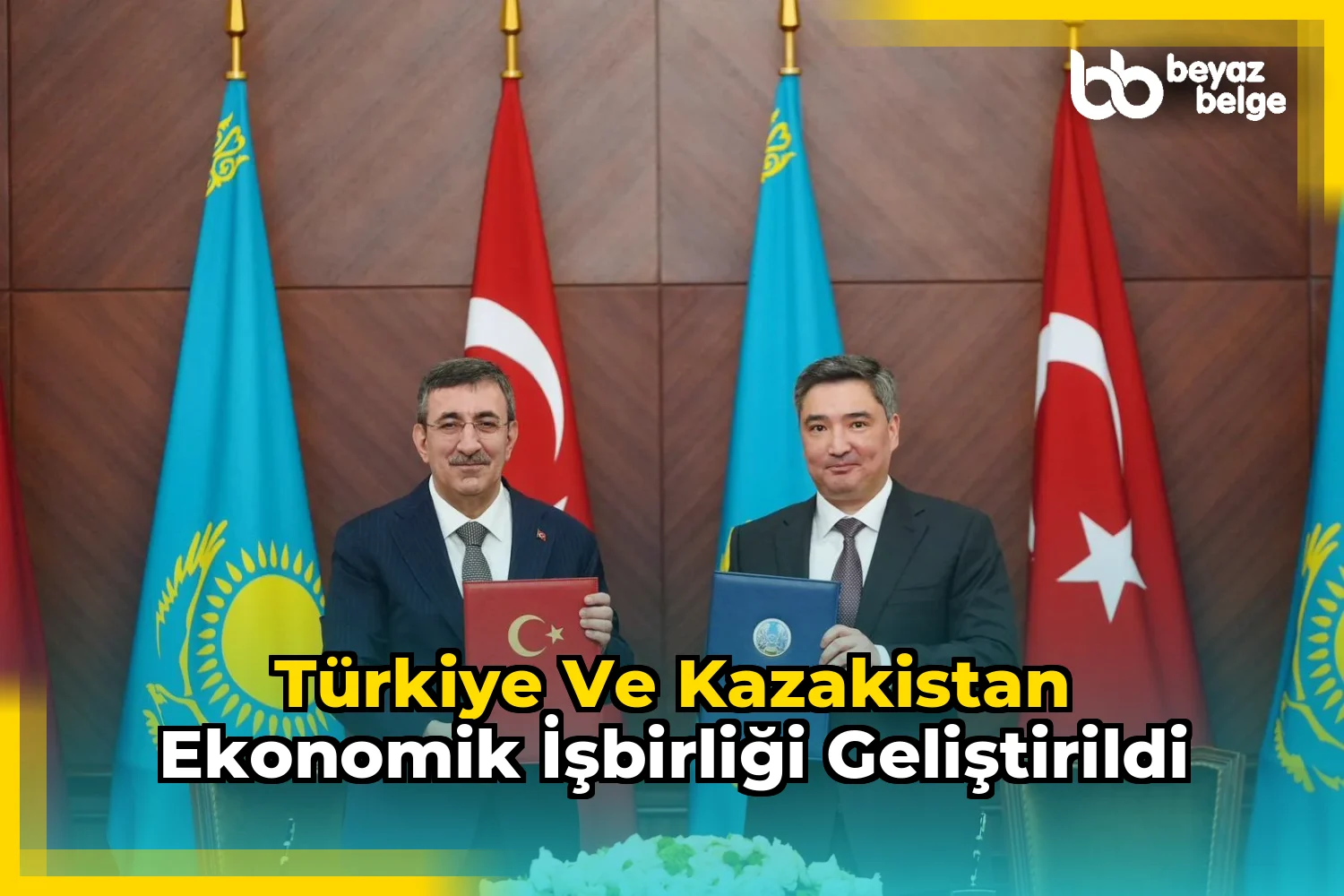 Türkiye ve Kazakistan Ekonomik İşbirliği Geliştirildi