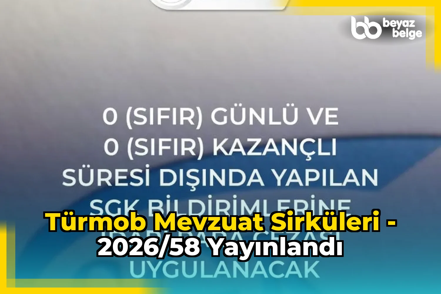 TÜRMOB Mevzuat Sirküleri - 2026/58 Yayınlandı