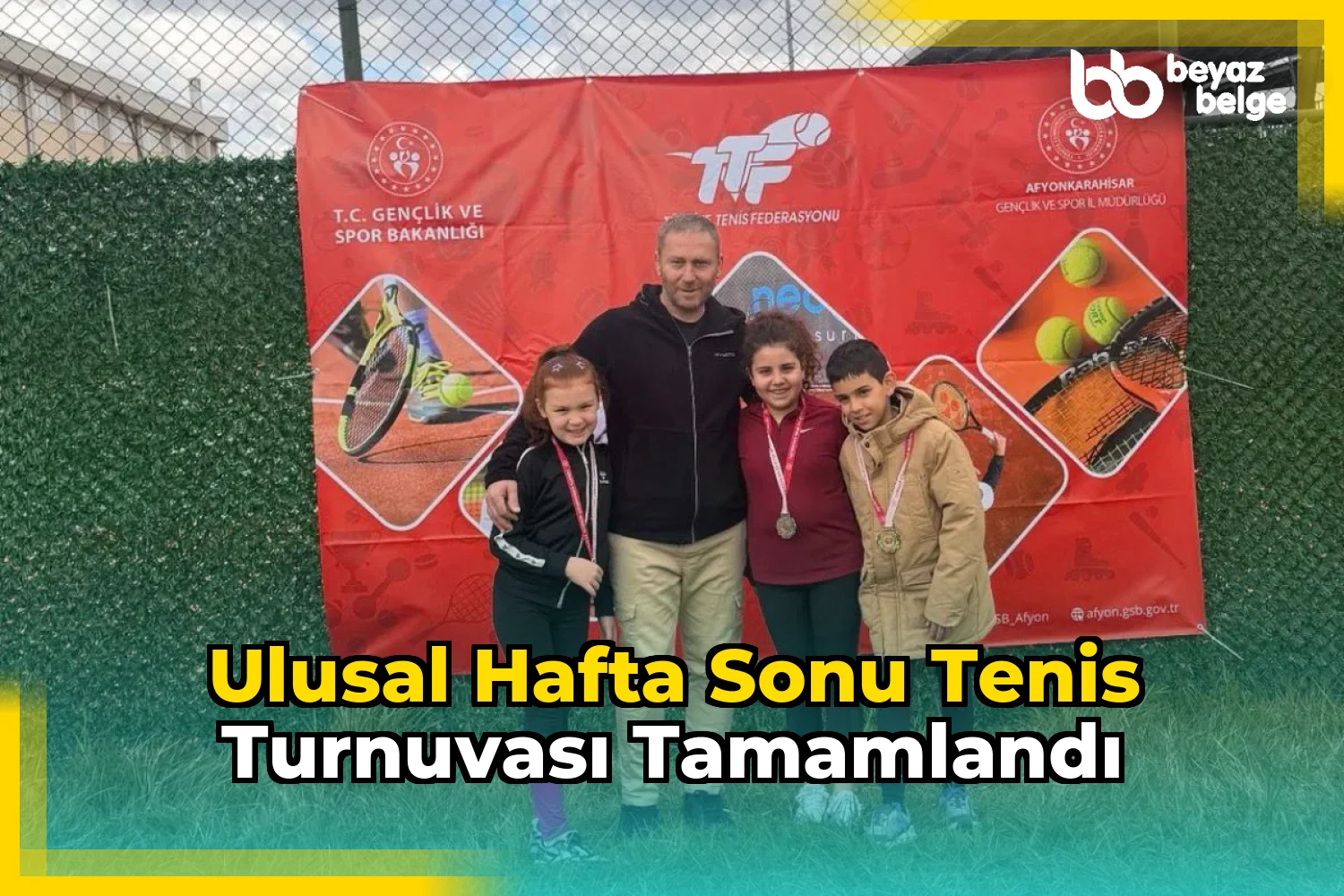 Ulusal Hafta Sonu Tenis Turnuvası Tamamlandı