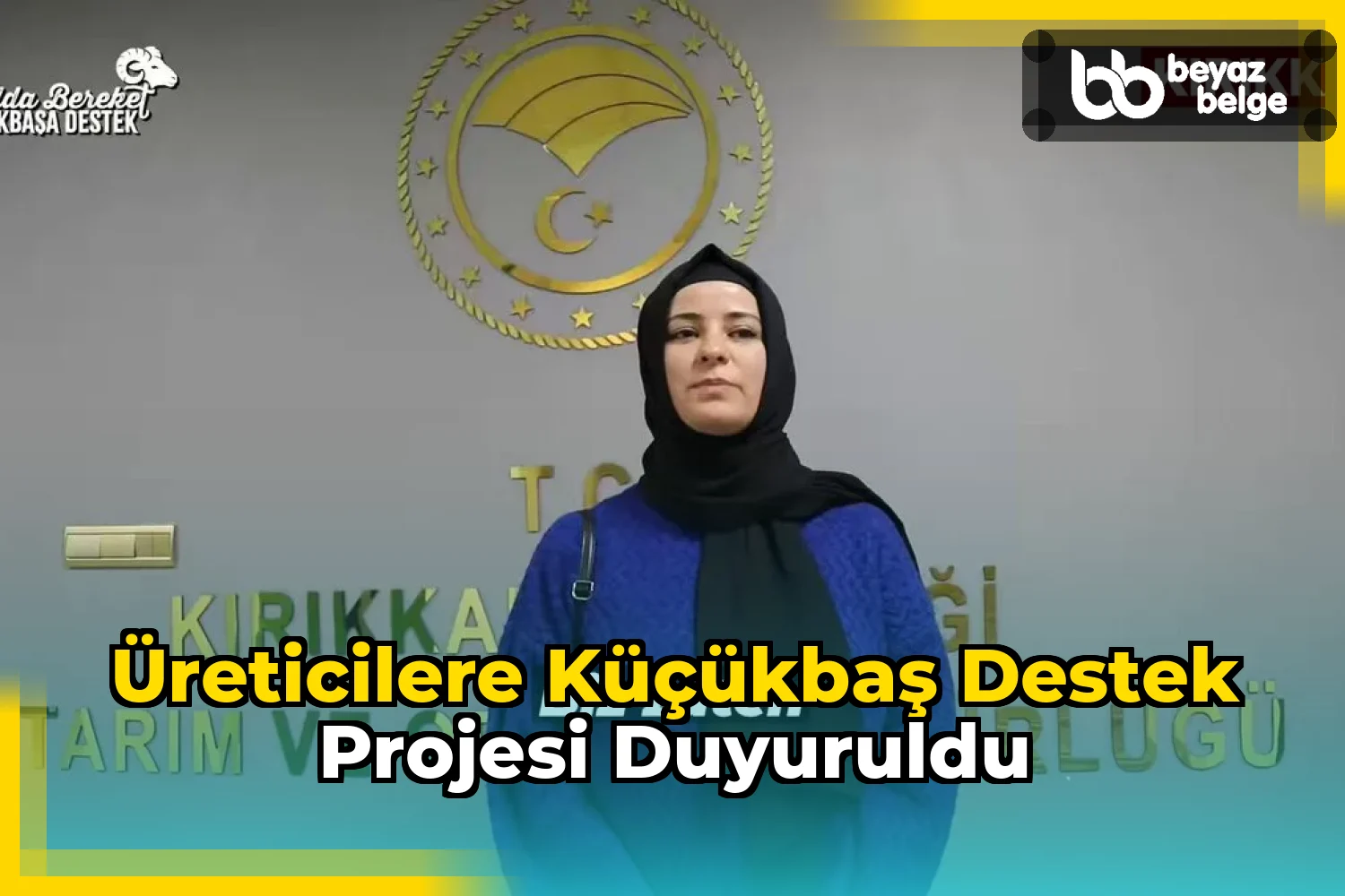Üreticilere Küçükbaş Destek Projesi Duyuruldu