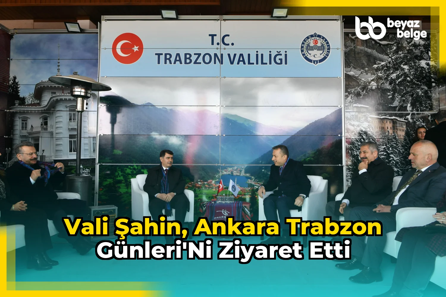 Vali Şahin, Ankara Trabzon Günleri'ni ziyaret etti