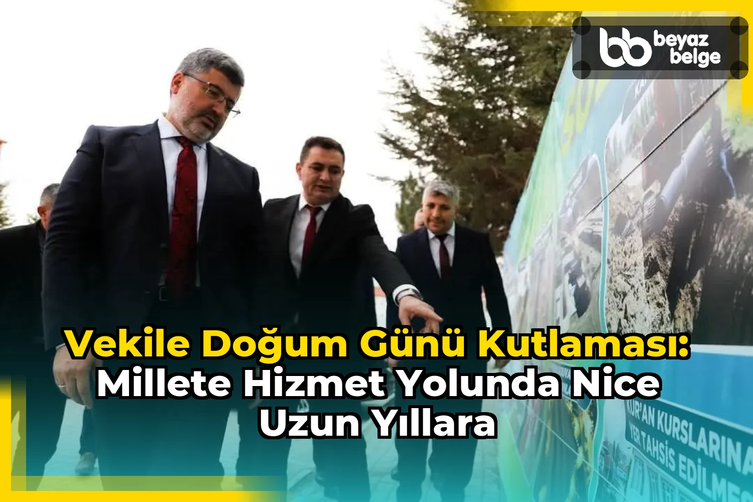 Vekile Doğum Günü Kutlaması: Millete Hizmet Yolunda Nice Uzun Yıllara