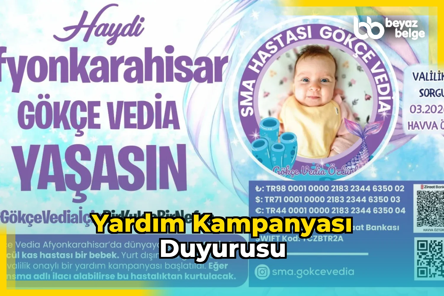 Yardım Kampanyası Duyurusu
