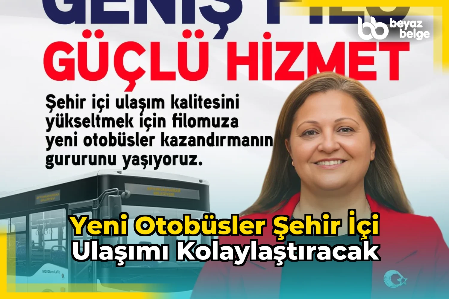 Yeni otobüsler şehir içi ulaşımı kolaylaştıracak