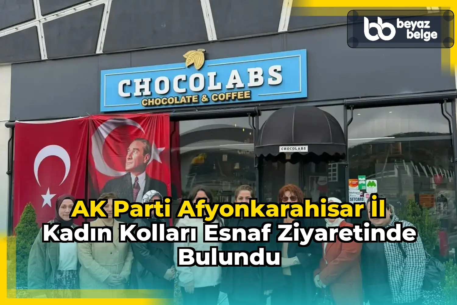 AK Parti Afyonkarahisar İl Kadın Kolları Esnaf Ziyaretinde Bulundu