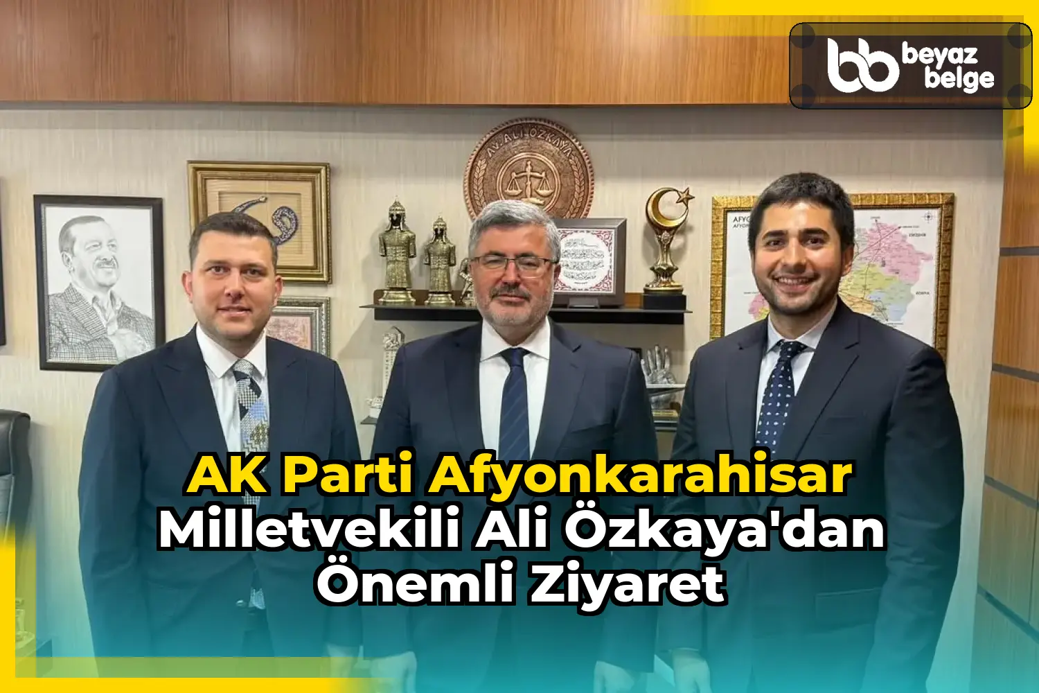 AK Parti Afyonkarahisar Milletvekili Ali Özkaya'dan Önemli Ziyaret