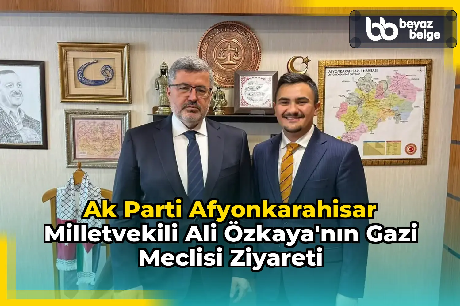 Ak Parti Afyonkarahisar Milletvekili Ali Özkaya'nın Gazi Meclisi Ziyareti
