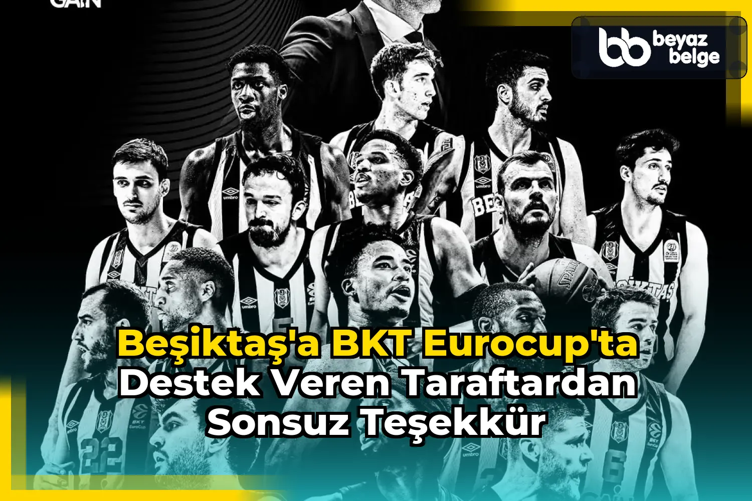Beşiktaş'a BKT EuroCup'ta Destek Veren Taraftardan Sonsuz Teşekkür