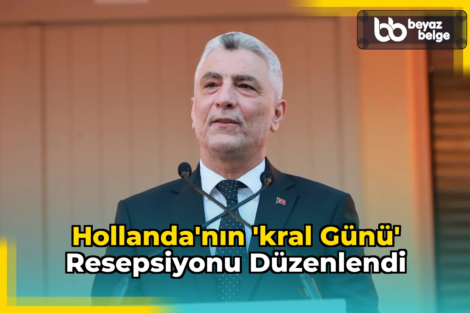 Hollanda'nın 'Kral Günü' resepsiyonu düzenlendi