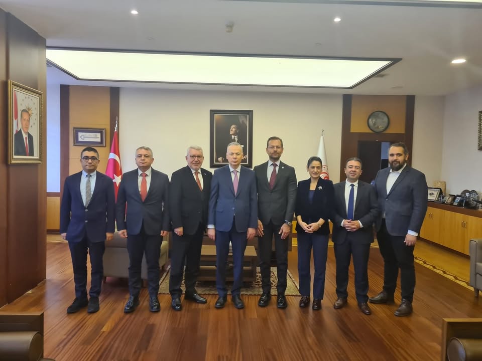 Ticaret Bakan Yardımcımız Ö. Volkan Ağar, TAYSAD Yönetim Kurulu'nu Kabul Etti
