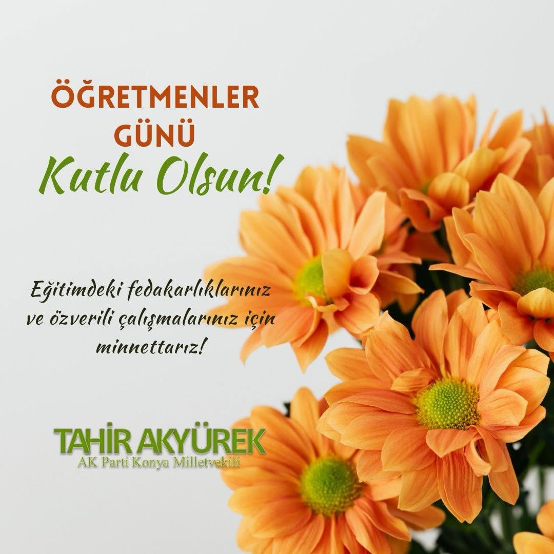 Öğretmenler Günü Kutlu Olsun! - 24 Kasım