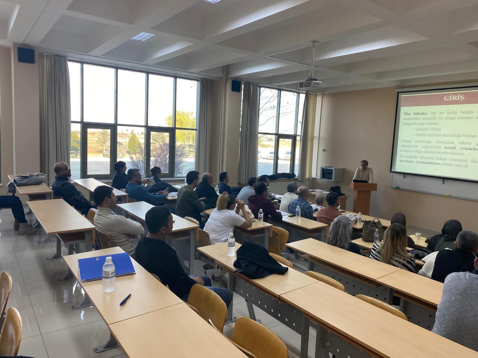 Afyon Kocatepe Üniversitesi Konkordato Komiserliği Temel Eğitimi Programı Başarıyla Tamamlandı