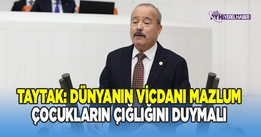 MHP Afyonkarahisar Milletvekili Mehmet Taytak'tan Çocuk Hakları Günü Mesajı