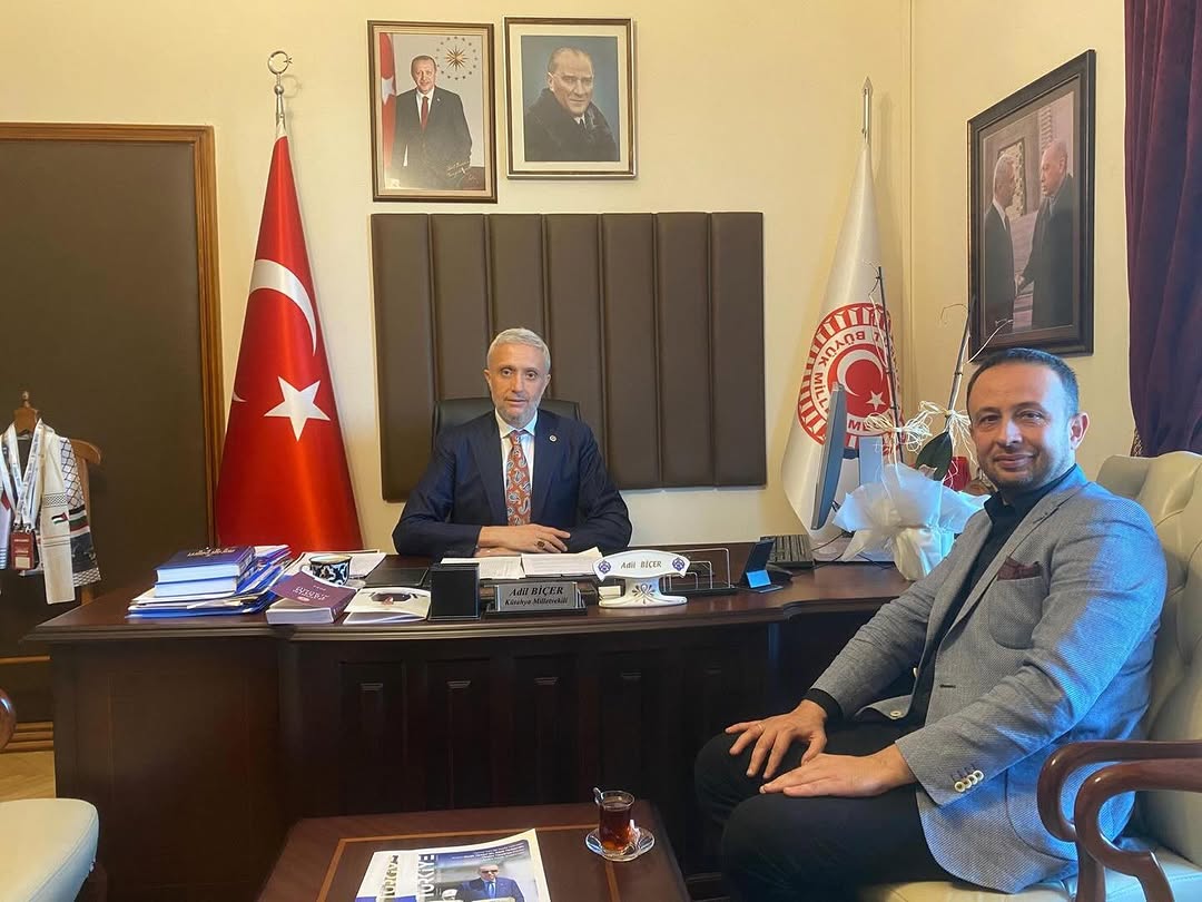 TBMM’de Kütahya Belediye Başkan Yardımcısı Haşim Ertekin'e Teşekkür