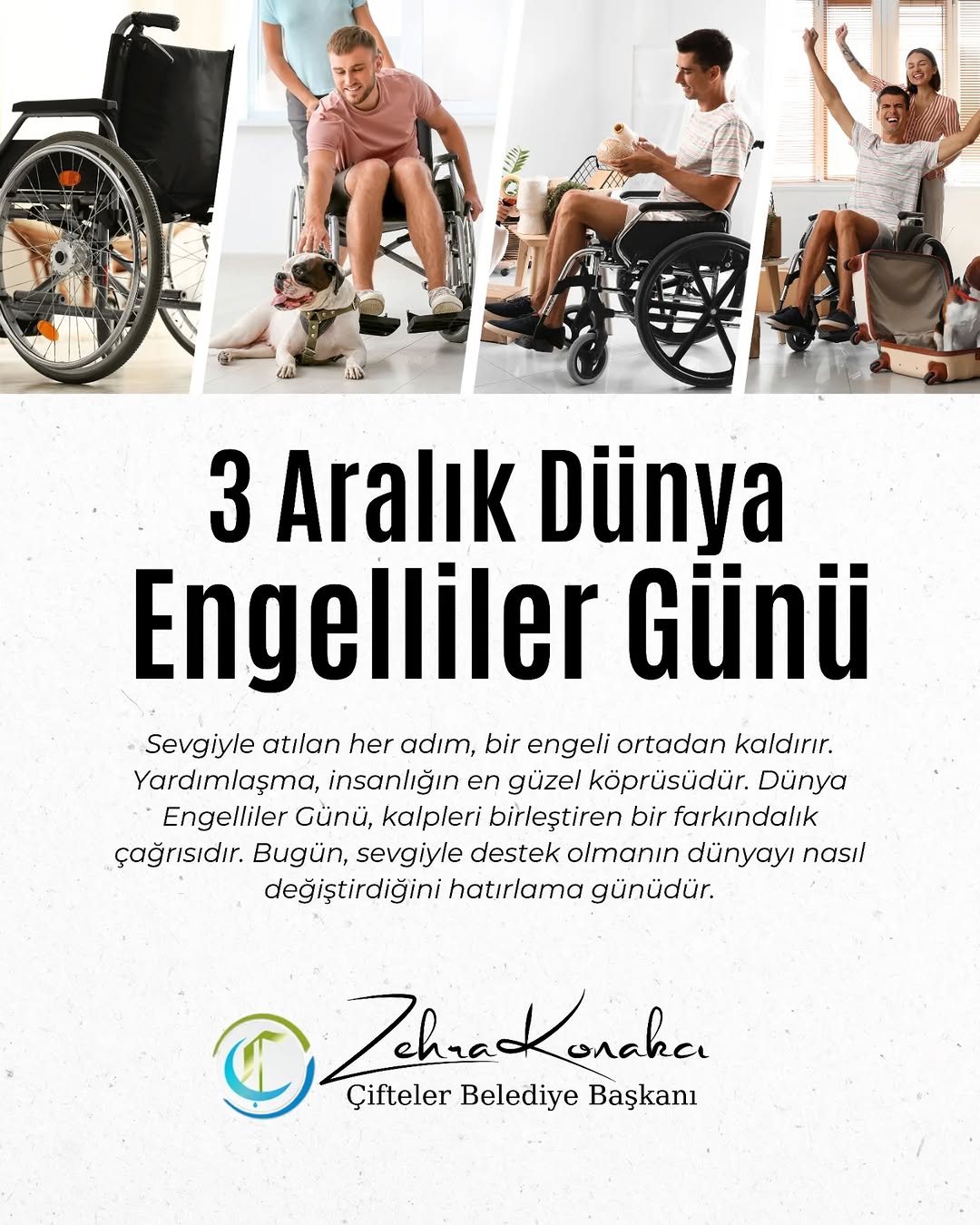 3 Aralık Dünya Engelliler Günü'nde Hepimiz Birer Engelli Adayıyız