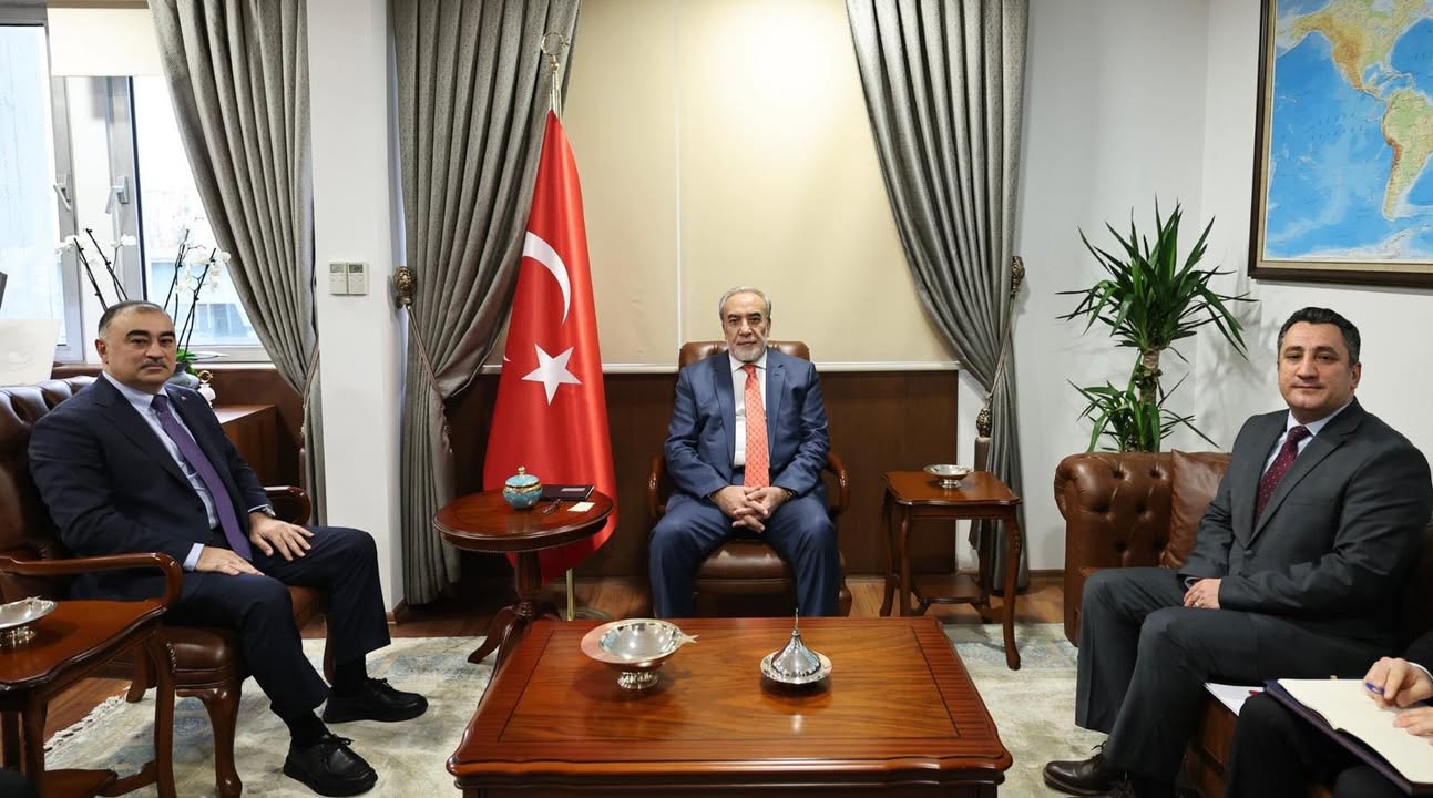 Bakan Yardımcısı Musa Kulaklıkaya, Azerbaycan Büyükelçisi Reşad Mammadov'u Kabul Etti