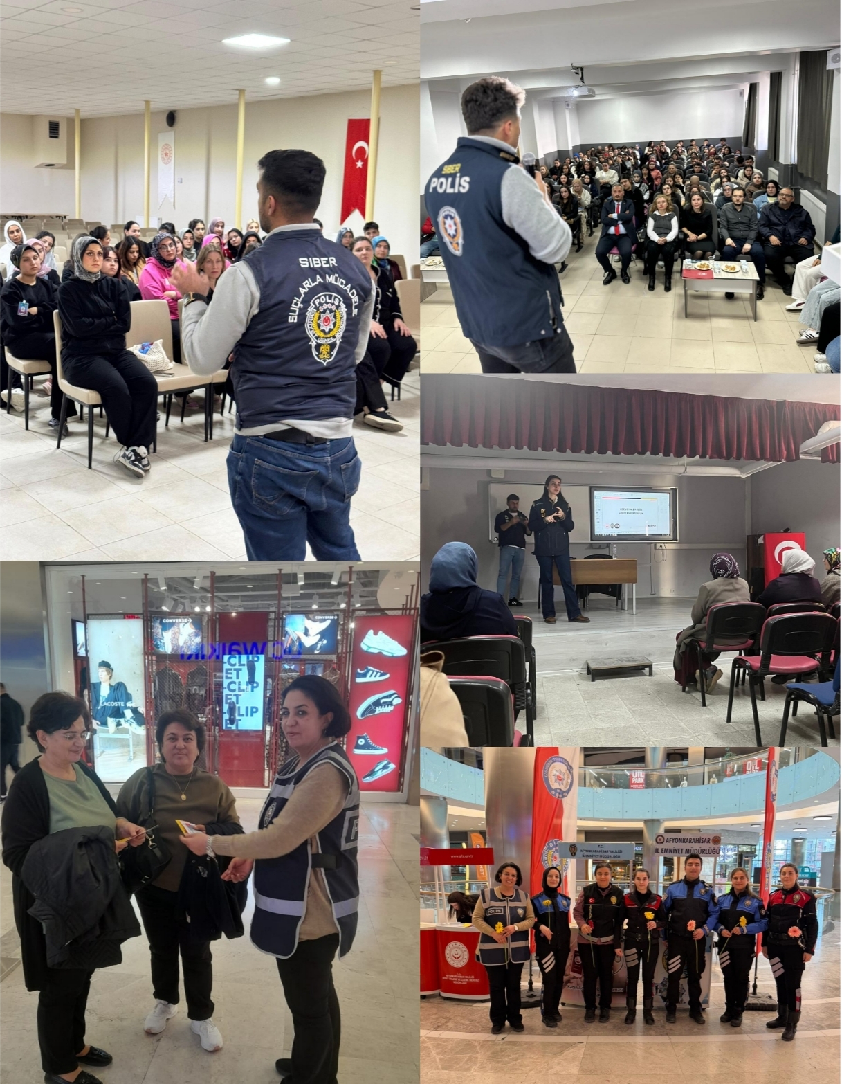 Afyonkarahisar'da Kadına Karşı Şiddetle Uluslararası Mücadele Etkinlikleri