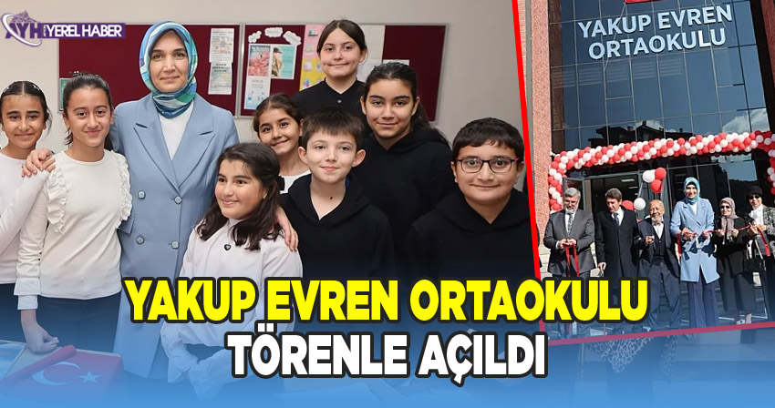Afyonkarahisar'da Hayırseverler Tarafından Tamamlanan 24 Derslikli Okul Açıldı