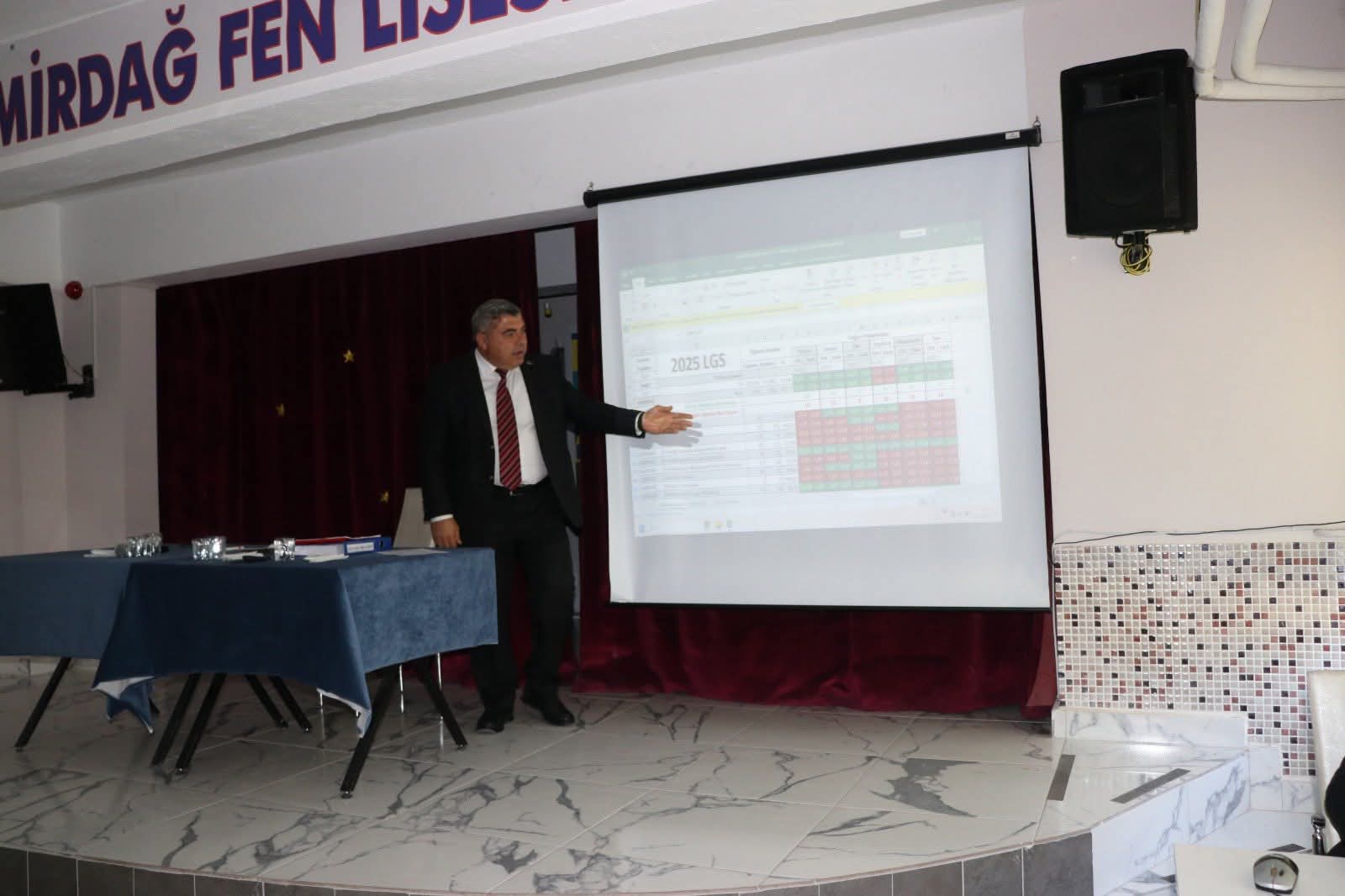 Afyonkarahisar İl Milli Eğitim Müdürü Miraç Sünnetci, Emirdağ'da Okul Yöneticileriyle Buluştu