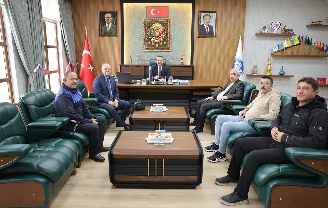 Sandıklı Belediye Başkanımız Adnan Öztaş’a Belediye İş Sendikasından Ziyaret