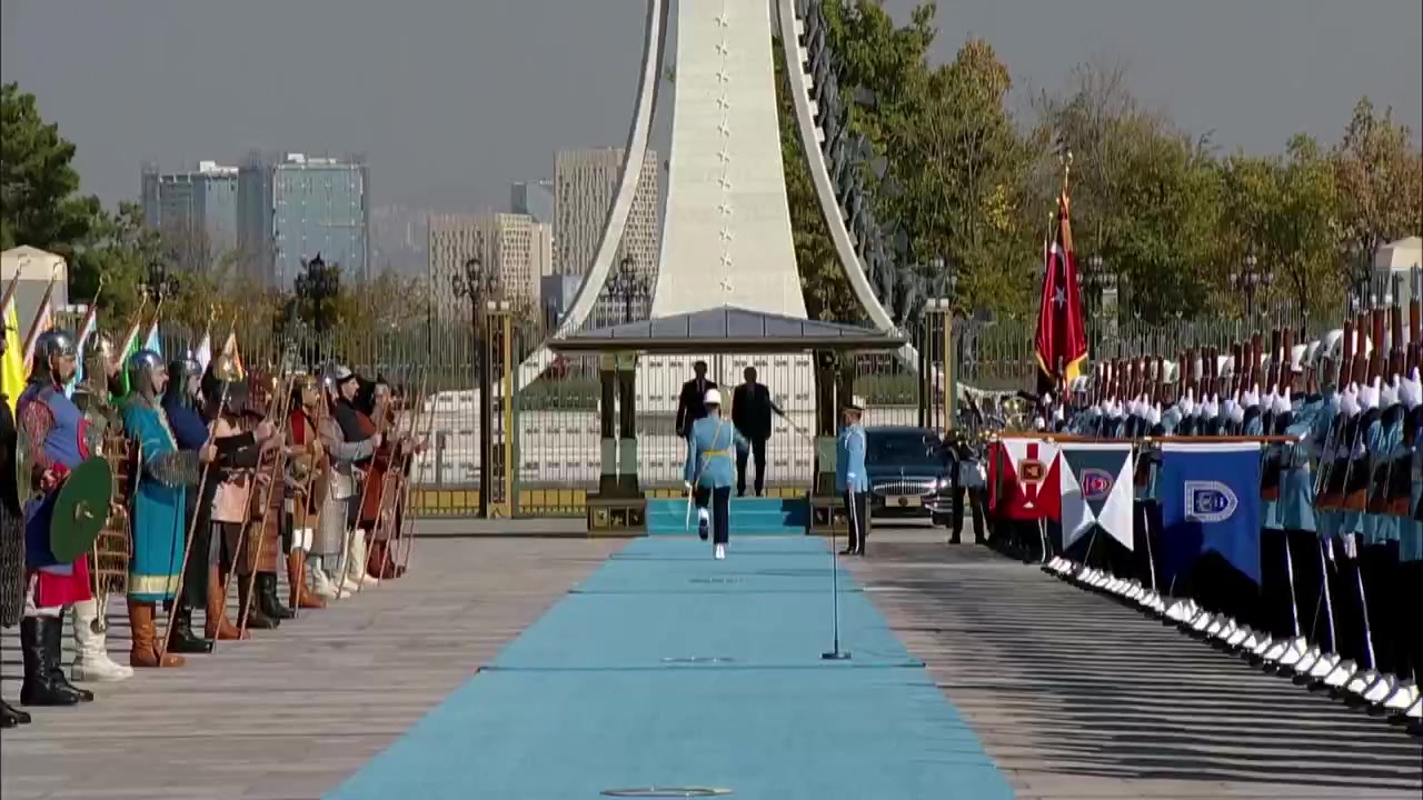 Almanya Şansölyesi Friedrich Merz'i Resmî Karşılama Töreni