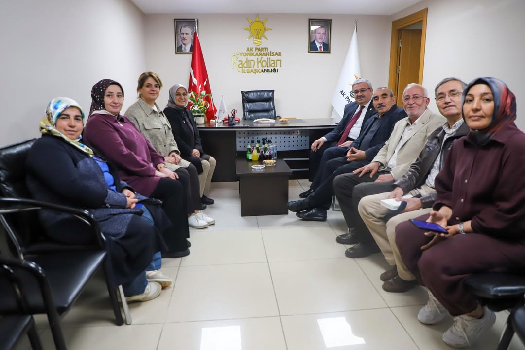 Afyonkarahisar'da Yeni Göreve Atanan Hülya Kalaycı Ziyaret Edildi